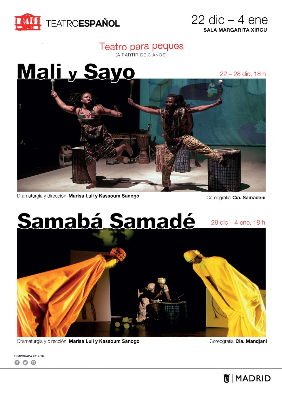 Mali y Sayo, una historia africana // Teatro Infantil-Familiar // 2017